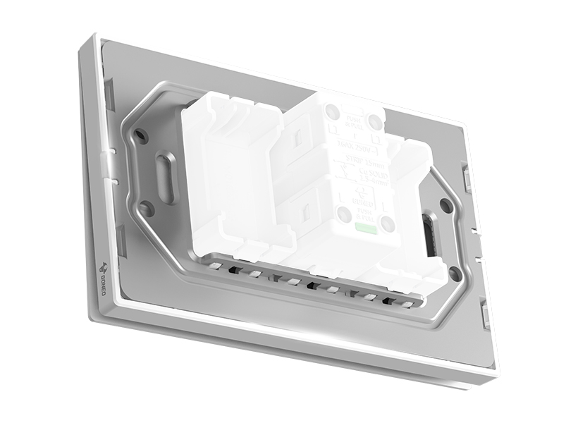 High-strength steel frame detail